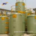 Heat resistant hydrochloric acid /nitric acid frp tank